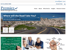 Tablet Screenshot of premierwmg.com